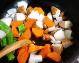 スイカの甘酢炒め☆作り方5写真