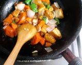 スイカの甘酢炒め☆作り方6写真