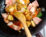 スイカの甘酢炒め☆作り方7写真