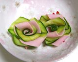 ✿美々流✿くるくるお花の巻き方☆彡作り方9写真