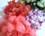カレーのお供にも♪簡単すいかのライタ作り方1写真
