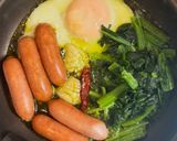 放置して完成手抜き朝食イタリアン目玉焼き作り方4写真