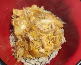 簡単10分以下🐟️しらす卵丼（親子丼風）🐣作り方4写真