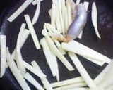いかの煮物の残りときゅうりで炒め物♪作り方2写真