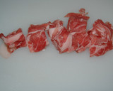 いんげんと豚肉の焼肉のタレ炒め♫作り方2写真