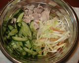 豚肉とみょうがのやさしい酢味噌和え作り方5写真