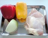 夏風味☆ナンプラーで爽やか鶏の酢の物作り方1写真
