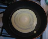 簡単☆もっちり白玉粉クレープ作り方2写真