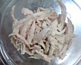 夏風味☆ナンプラーで爽やか鶏の酢の物作り方7写真