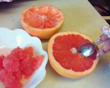 夏に最高!!冷たいグレープフルーツ☆作り方1写真
