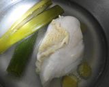 しっとり茹で鶏で☆バンバンジー作り方3写真