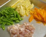 切り干し大根の鶏肉の煮物作り方3写真