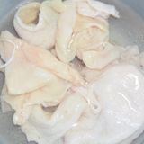 ステーキハンバーグ職人の鶏肉の皮でナムル作り方3写真