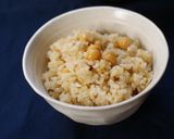 ☆圧力鍋で☆ひよこ豆入り玄米ごはん☆作り方6写真