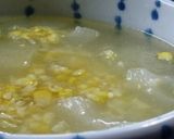 きんきんに冷たい冬瓜ととうもろこしスープ作り方6写真