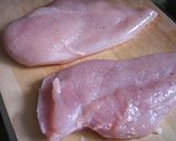 鶏胸肉で熱湯に入れるだけしっとり鶏ハム♪作り方1写真
