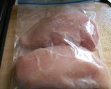 鶏胸肉で熱湯に入れるだけしっとり鶏ハム♪作り方2写真