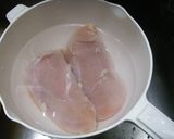 鶏胸肉で熱湯に入れるだけしっとり鶏ハム♪作り方3写真
