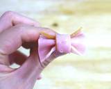 お弁当に～乙女チックなリボンおにぎり♪～作り方6写真