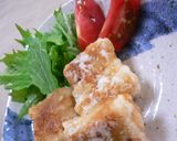 ♡冷凍豆腐の唐揚げ♡醤油にんにく味作り方5写真