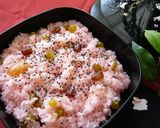 炊飯器で簡単～きらきらラブリーお赤飯❤作り方5写真