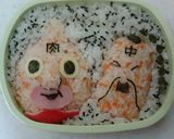 キャラ弁☆キン肉マン＆ラーメンマン作り方4写真