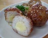 豚しゃぶ用のお肉で肉巻きおにぎり作り方5写真