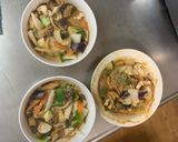 肉無チクワさっぱりクリーミー甘酢味野菜炒作り方17写真