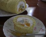 簡単☆フルーツいっぱい生ロール作り方8写真