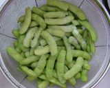 簡単★おいしい塩茹で枝豆作り方1写真