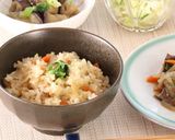 介護食　五目おこわ　時短で簡単作り方5写真