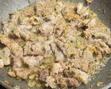 厚揚げの豚ねぎ塩チーズ焼き作り方3写真