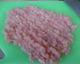 凍り木綿豆腐と鶏むね肉でチキンナゲット作り方2写真
