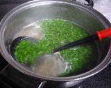 ニラ玉をイメージしたかき玉スープ作り方4写真