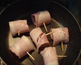 おつまみにベーコンでくるりん♪プチトマト作り方3写真