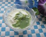 大麦若葉&練乳のソース作り方3写真