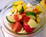 レンジで簡単♫♬夏野菜のラタトゥイユ♡作り方1写真