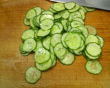 超簡単☆きゅうりとわかめの酢の物作り方1写真