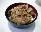 定食のせちゃいました 豚のしょうが焼き丼作り方7写真