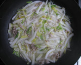 豚バラ肉と白菜のとろ～り炒め煮作り方2写真