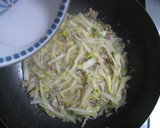 豚バラ肉と白菜のとろ～り炒め煮作り方3写真