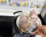 干したけのこ骨なべ作り方3写真