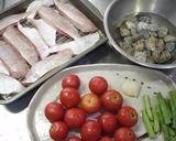 鯛とあさりのアクアパッツァ作り方1写真