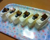 ブルーベーリーのレアチーズケーキ作り方15写真