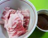 白菜と豚バラのからし醤油蒸し作り方2写真