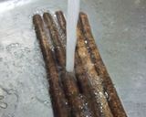 サッと煮揚げごぼう作り方1写真