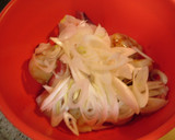 ✼蛸と帆立のねぎ焼き和風マリネ✼作り方1写真