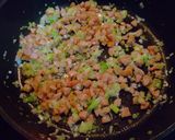 なすとウインナーの麻婆風作り方3写真