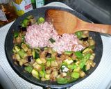 夏野菜のドライカレー作り方3写真