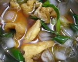 おあげシミシミ～☆冷やしねぎなん素麺作り方4写真